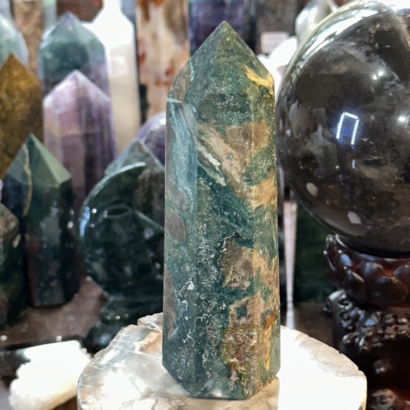 🔥SALE🔥 Ocean Jasper Crystal Tower! - Picture 5 of 5